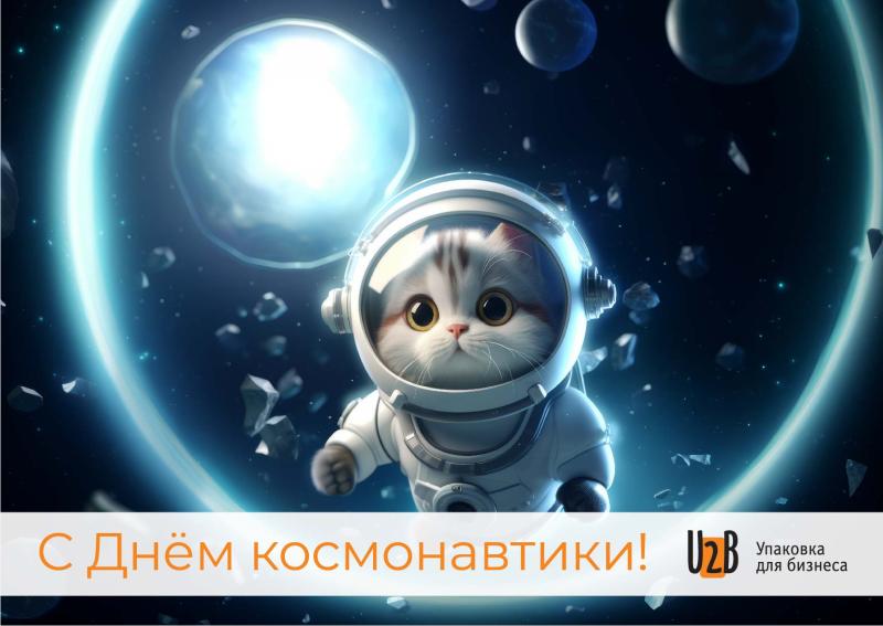 Поздравляем с Днем космонавтики! 
