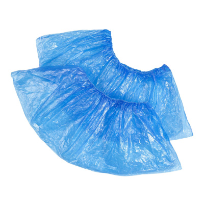 Бахилы 2гр. синие, гладкие 