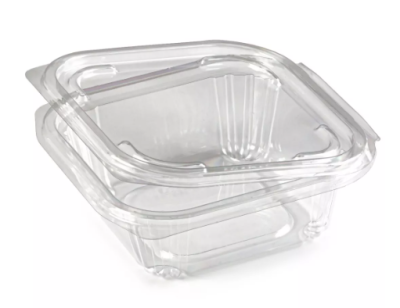 Контейнер-ракушка ПЭТ прямоуг ЮП-РКСП-350 350 мл 137х132х46 прозрачный Юпласт
