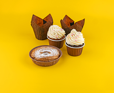 Бумажные формы для выпекания и тарталетки Бумажные формы для выпекания и тарталетки