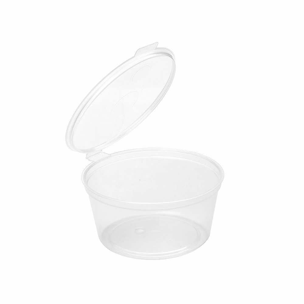 Соусник 30 мл прозрачный с внутренним закрытием "Classic" ПП